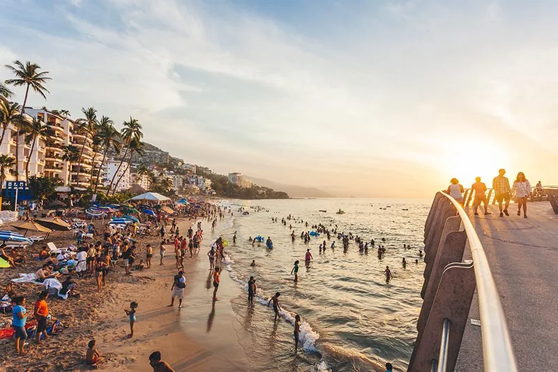 Banderas Bay is a natural barrier to hurricanes and storms