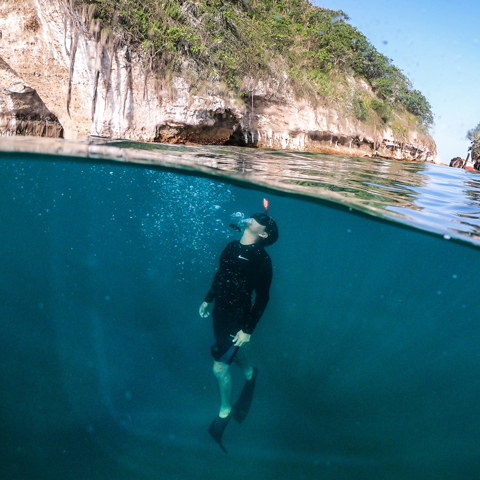 Snorkel At Los Arcos